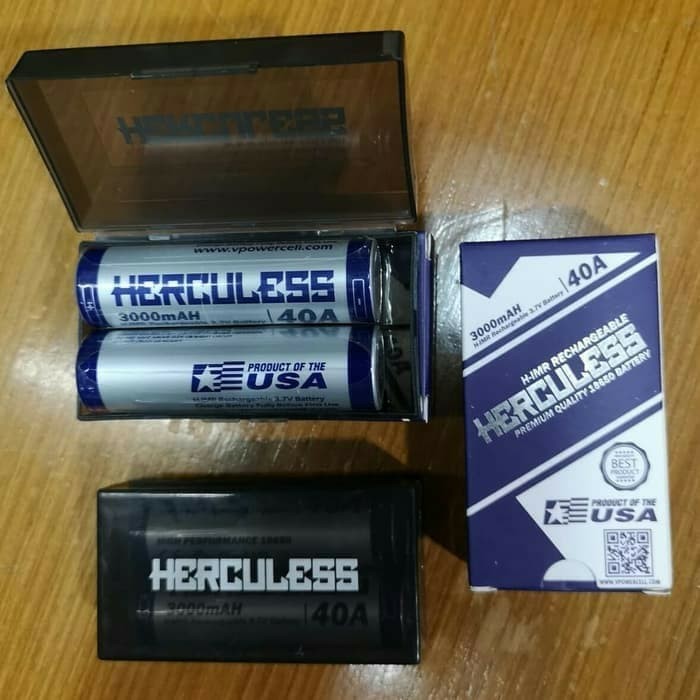 Authentic Baterai Herculess 3000mAh - batre original 3000mah