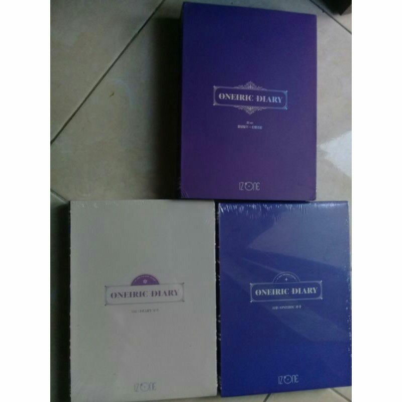 ALBUM IZONE ONEIRIC DIARY SEALED MULUS READY INDO LANGSUNG KIRIM IZ*ONE FANTASY