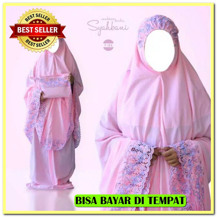 Mukena.Plisket.Fres.Tas.Cantik.Mukena.Kekinian.Mukena.Remaja.Muke HQ968 Mukena Dewasa Katun Khadij