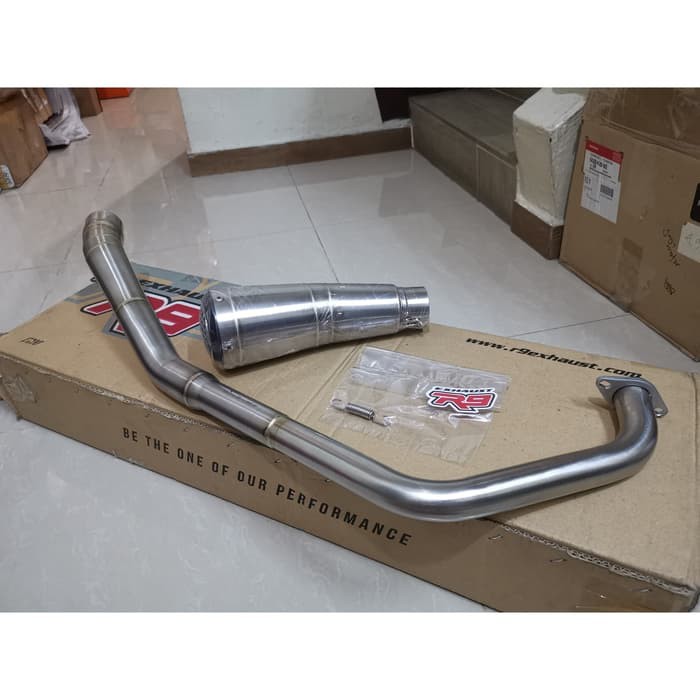 Dijua  Knalpot R9 GP SS Series All New R15 V3 Original New