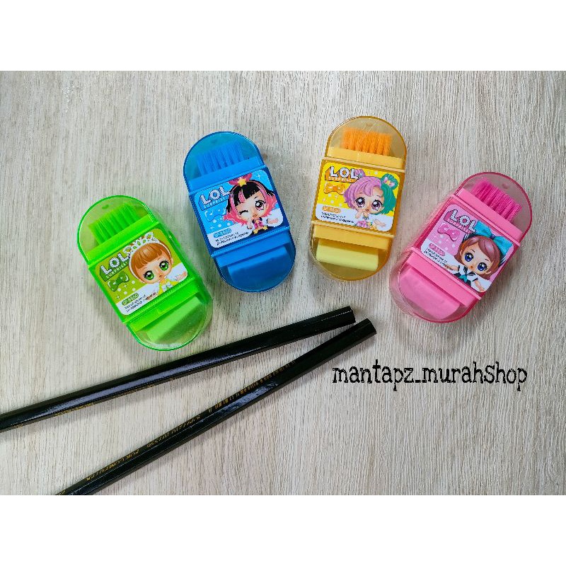

Rautan Pensil 3 in 1 LOL cantik/murah (/Pcs)