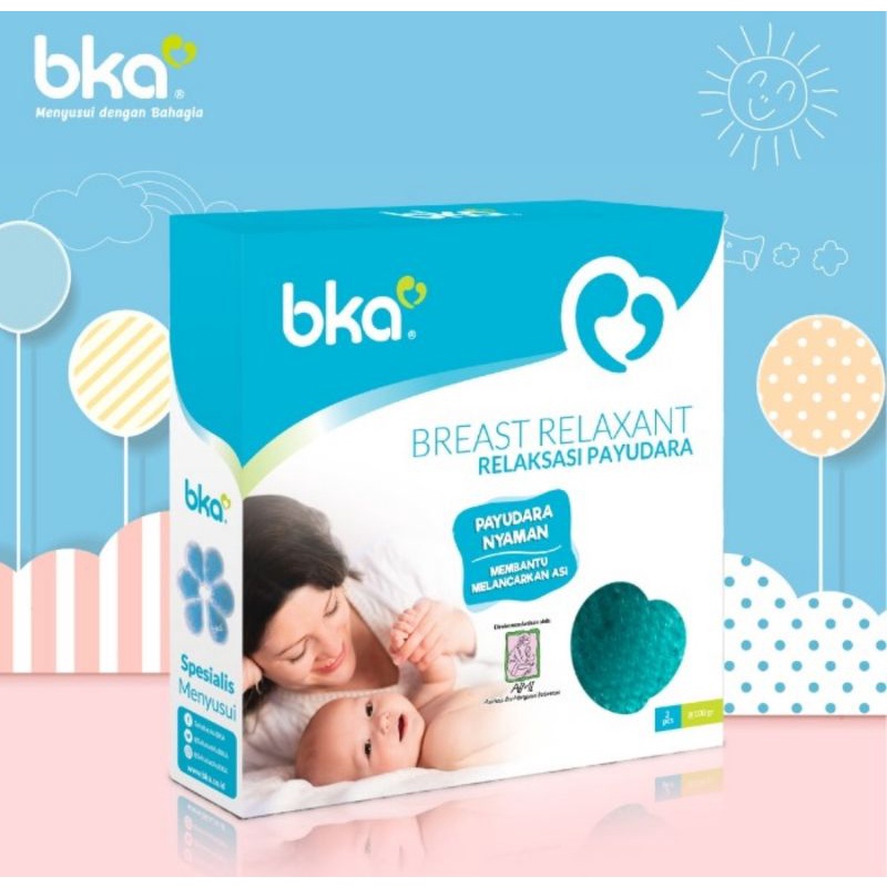 BKA Breast Relaxant Isi 2 Pcs + Cover/Kompres Payudara Ibu Menyusui