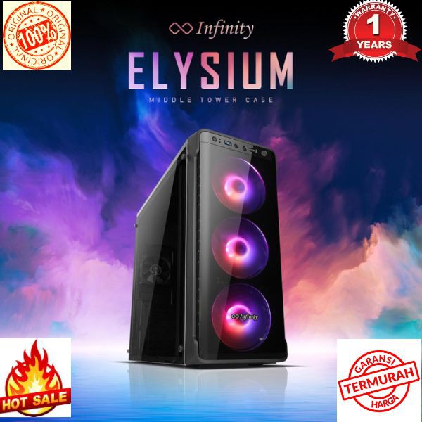 Terlaris PC Gaming Intel i3-9100F Gen9 (GTX1050Ti + Ram 8GB) Gaming High end