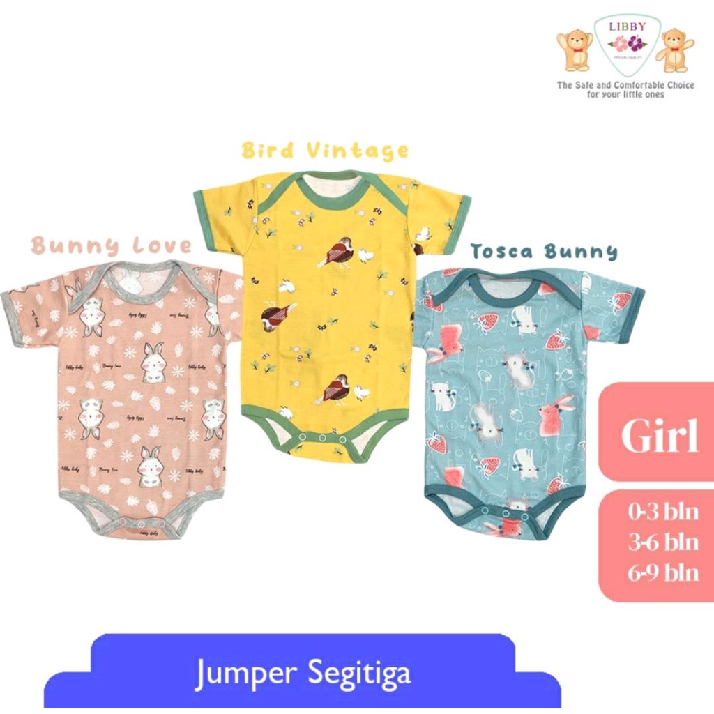 LIBBY JUMPER BAYI PREMIUM SEGITIGA DAN SEGIEMPAT / JUMPER BAYI