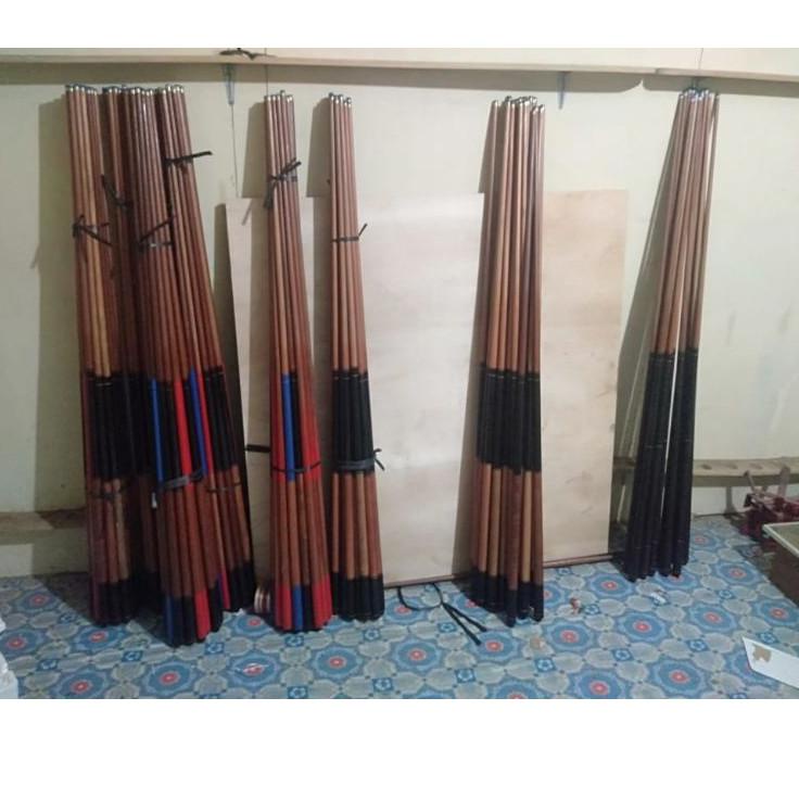 Sudah READY.. stik lajur kayu kalimantan Billiard