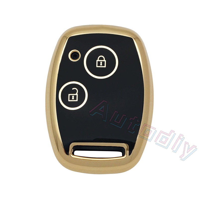 Case Kunci Remote Mobil 2 3 4 Tombol Untuk Honda JAZZ CITY Crvic ACCORD Golden Edge