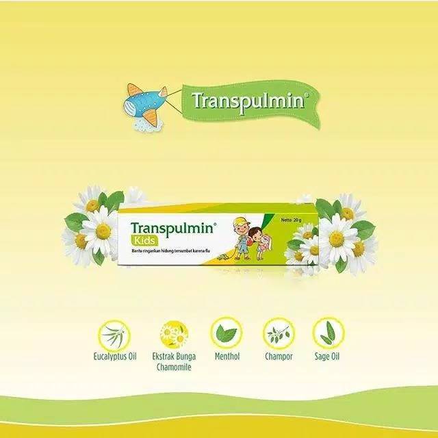 Transpulmin kids balsam 10 gr/ balsam anak