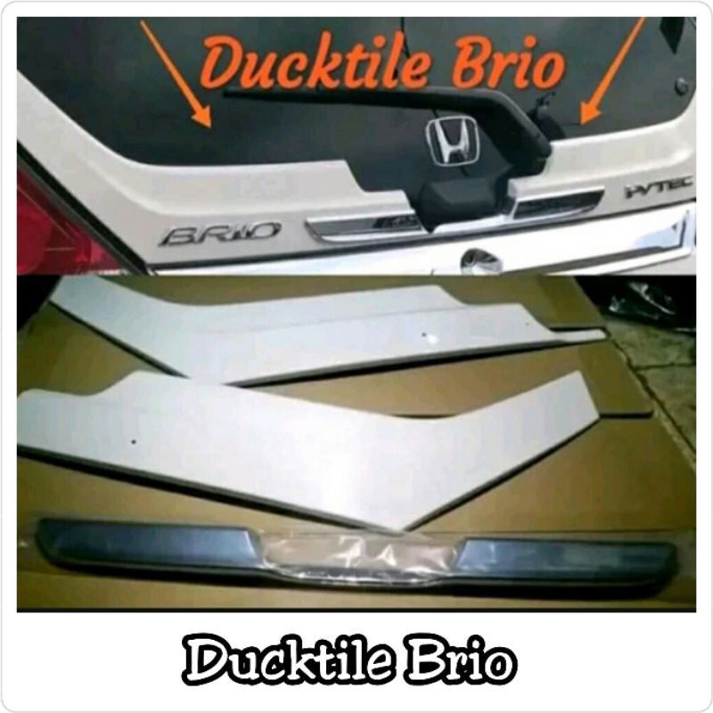 Ducktail list mobil Honda  Brio 2005-2017