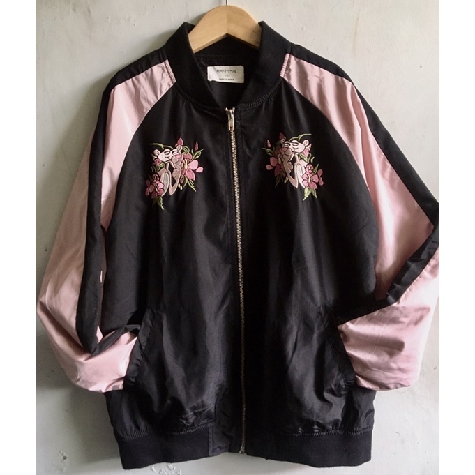 Bomber Second sukajan PINK PANTHER