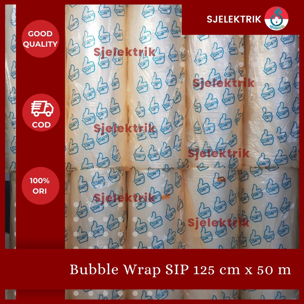 

buble wrap / bubble wrap 1.25 M x 50 meter ECO / plastik pembungkus paket / babel wrap bisa kirim ke seluruh indonesia