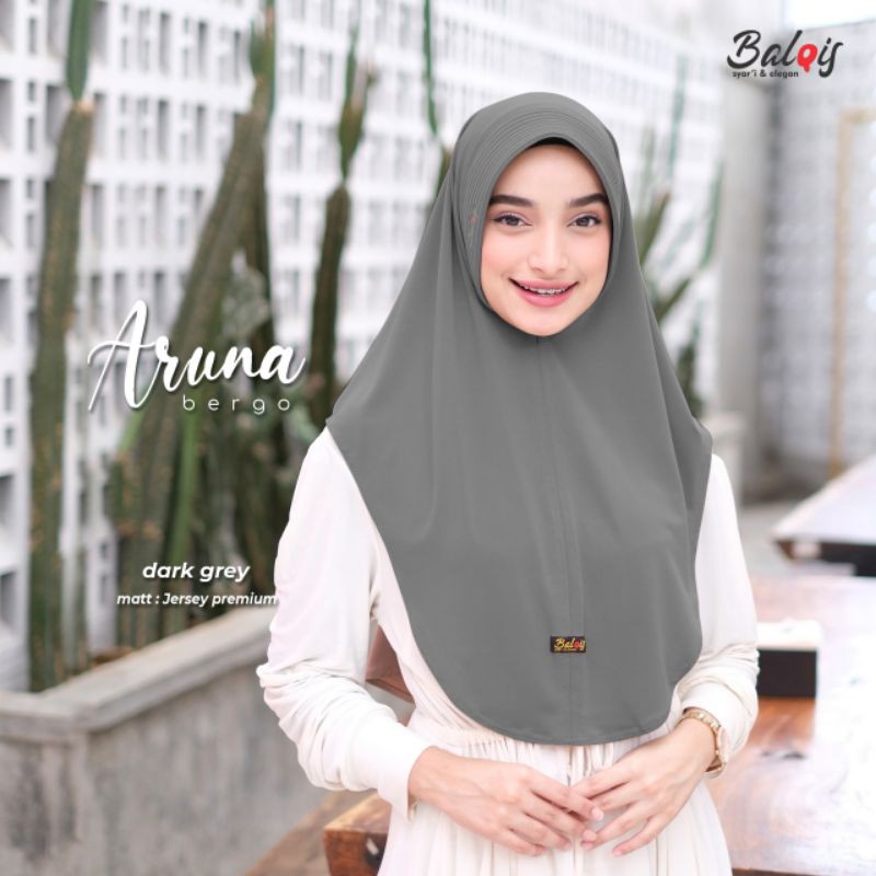 Bergo aruna bahan jersey adem ori balqis hijab-1