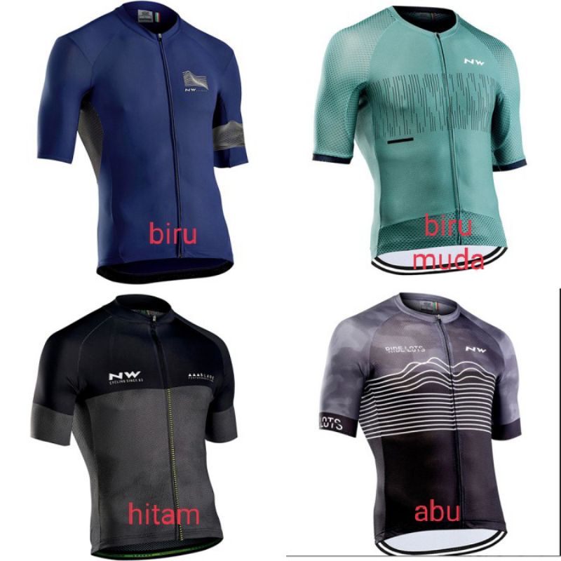 Baju Jersey Cycling Sepeda Import merk  NW Pria Premium III