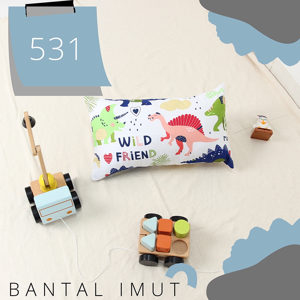 PREMIUM bantal tidur anak  bantal imut bantal cinta + sarung bantal 30X50 CM