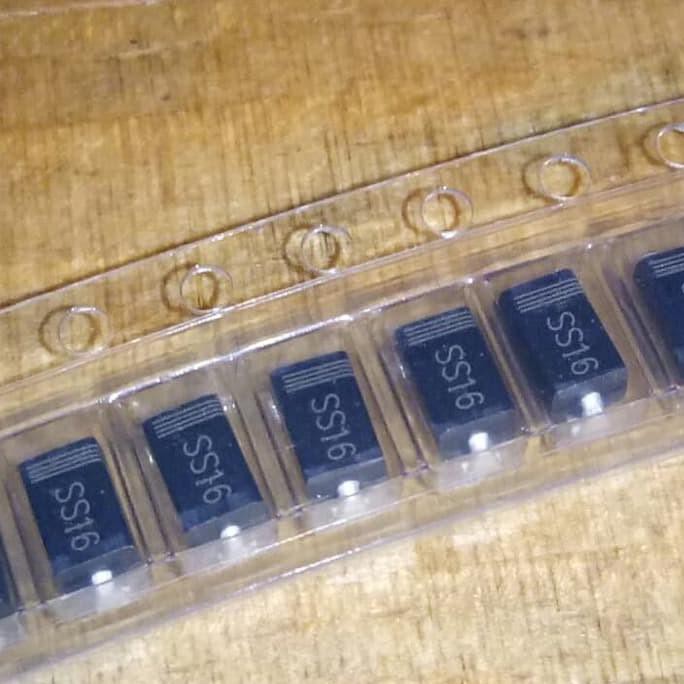 Dioda SS16 SMD 1A Rectifier 60V RTRAVO2 Ayo Order