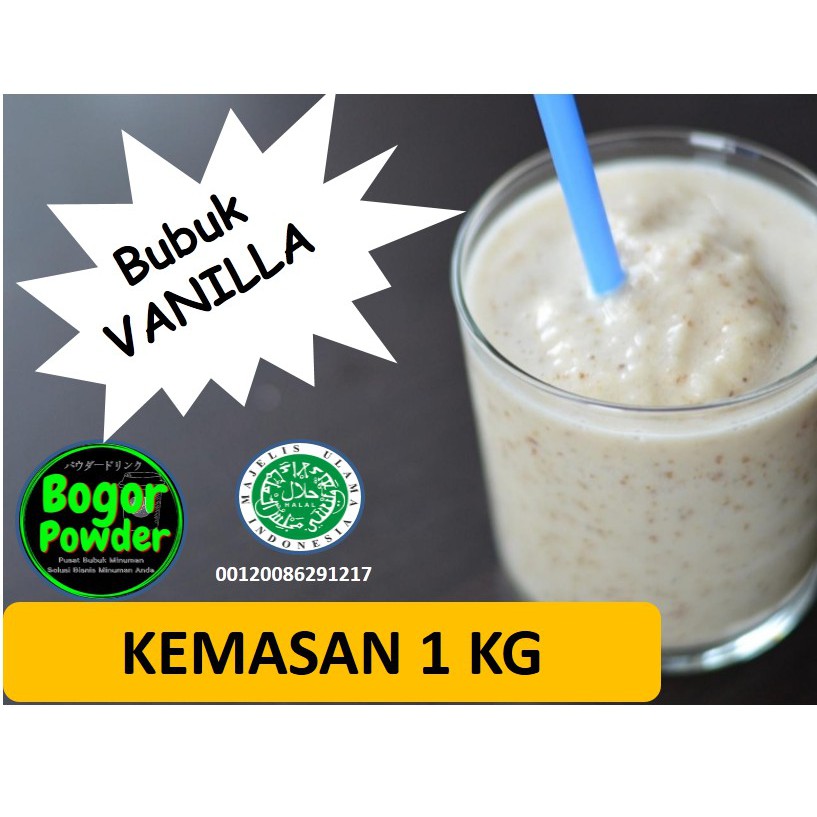 

Bubuk Vanilla 1 kg / Vanilla Powder 1Kg / Bubuk Minuman Vanilla 1 Kg