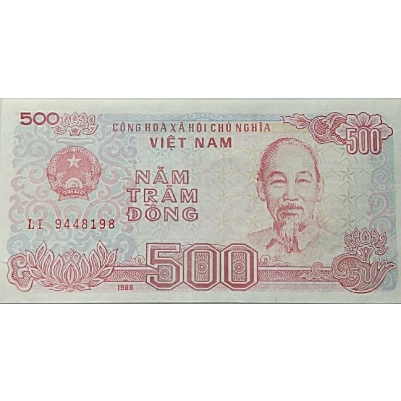 VIETNAM 500 DONG UANG ASING BUKAN DOLLAR AMERIKA