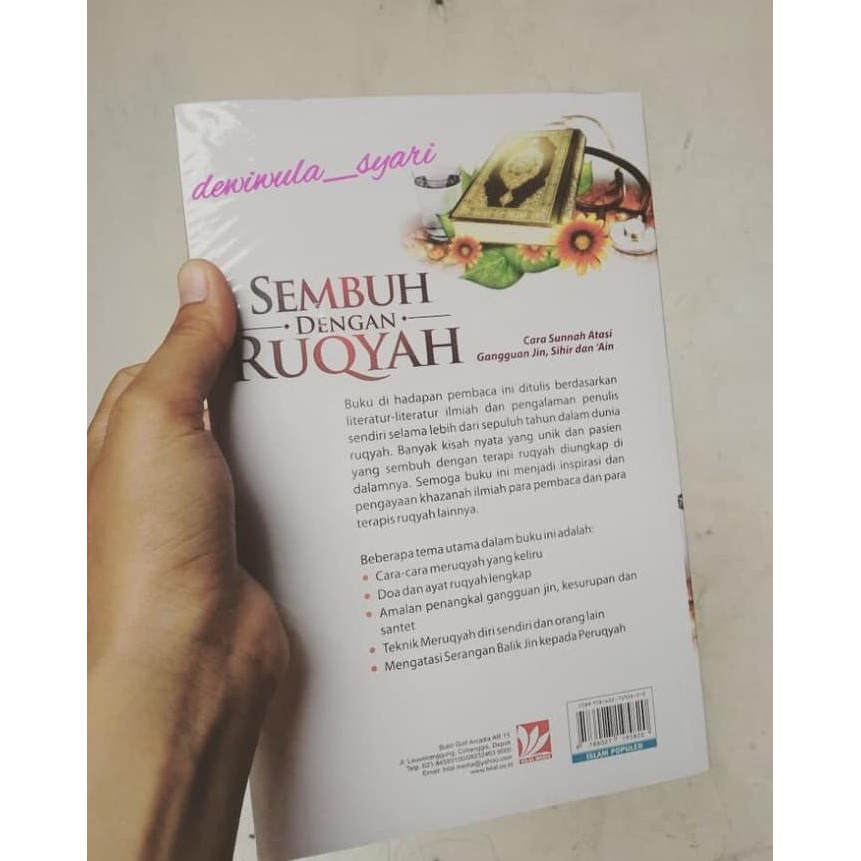 Buku Ruqyah Ustadz Husain Al Mubarak Buku Sembuh Dengan Ruqyah