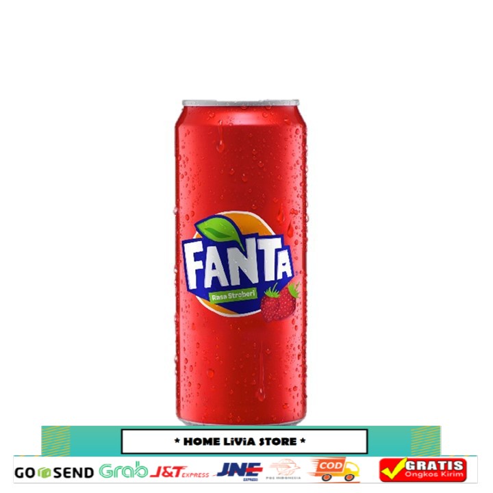 

Fanta Strawberry Sleek Can 330 mL