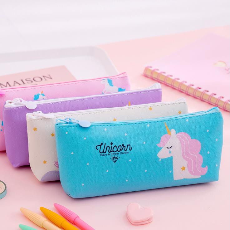 KOTAK PENSIL MOTIF UNICORN LUCU UNIK / TEMPAT PENSIL / KOTAK PULPEN / TEMPAT ALAT TULIS PP130-8