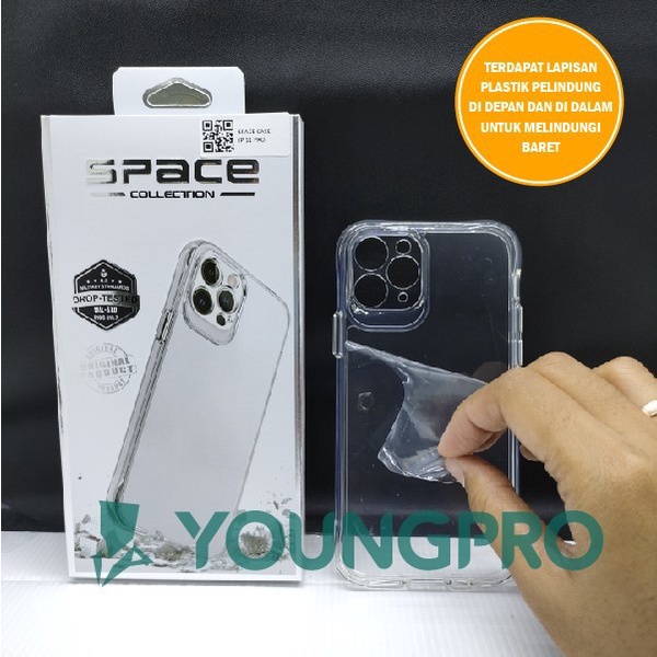 CASE SPACE Military  IPHONE 6 7 8 14 PLUS 11 12 13 14 PRO MAX 12 13 MINI With Moon SPACE ORIGINAL dan Pelindung Kamera [PREMIUM] SPACE CASE