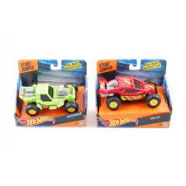 Hot Wheels Stunt Jumper HotWheels pull back and flip bisa loncat