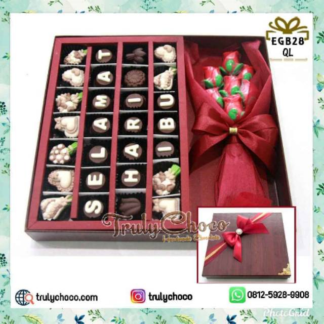 

Kado special HARI IBU coklat trulychoco cantik 2022