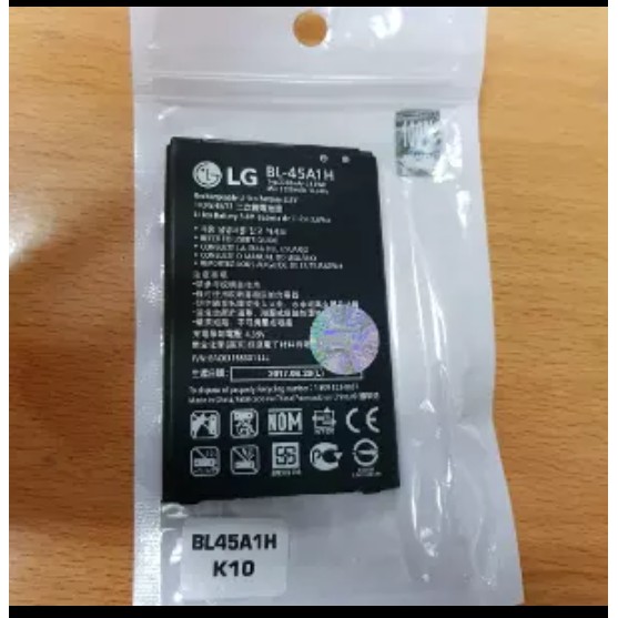 BATRE BATERAI BATTERY LG K10 BL45A1H BL 45A1H ORIGINAL