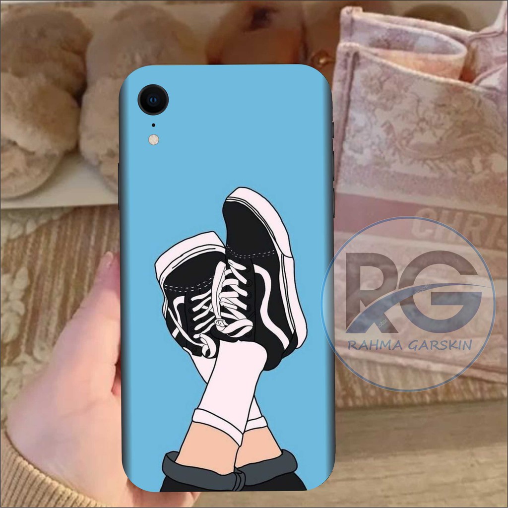 garskin IPHONE XR MOTIF SHOES FULL BODY - FREE CUSTOM GAMBAR