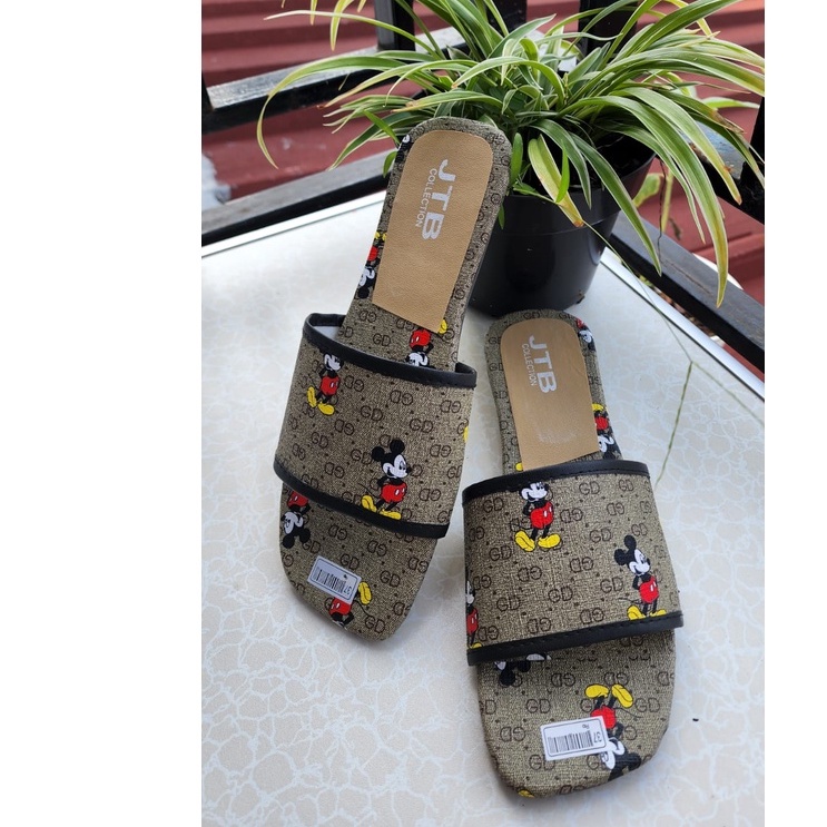 SANDAL TEPLEK WANITA F105 MICKEY