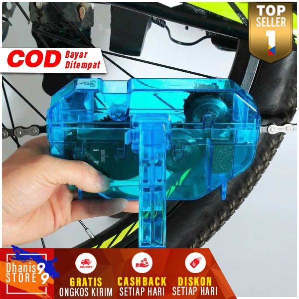 ¸492[ Pembersih Rantai Sepeda Bike Chain Cleaner sikat rante speda Terbaik Murah Alat Bersih Rantai Bike Gir