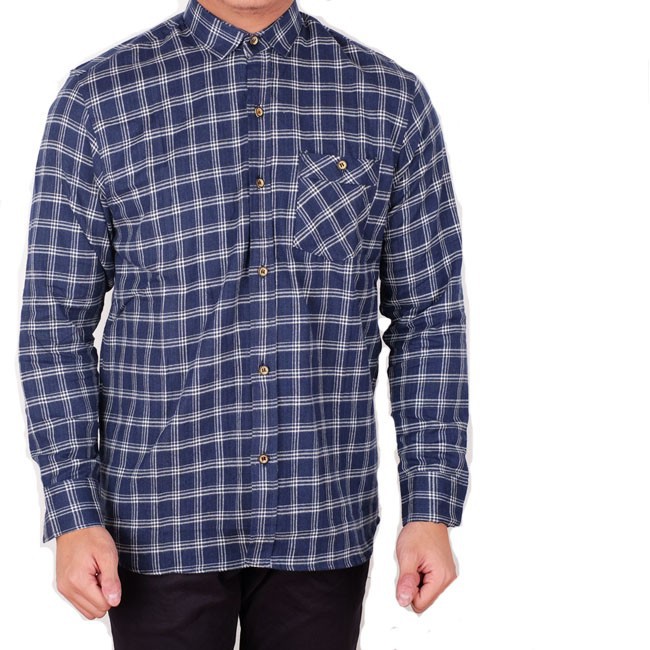 PROMO  Kemeja flanel / baju flanel lengan panjang / kemeja kotak flanel pria / kemeja lengan panjang