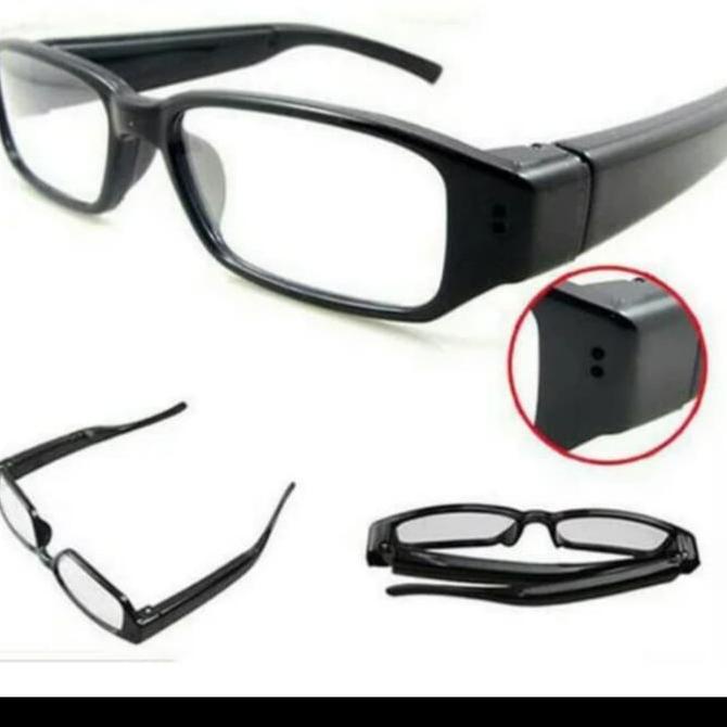 SPY CAM KACAMATA BENING 720 P/CAMERA SPY VIDEO