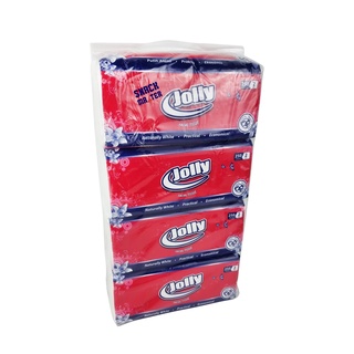 Tisu JOLLY 250's BALL (Isi 4 Pack) Facial Tissue Soft Pack - 250's 2 Ply Multipack
