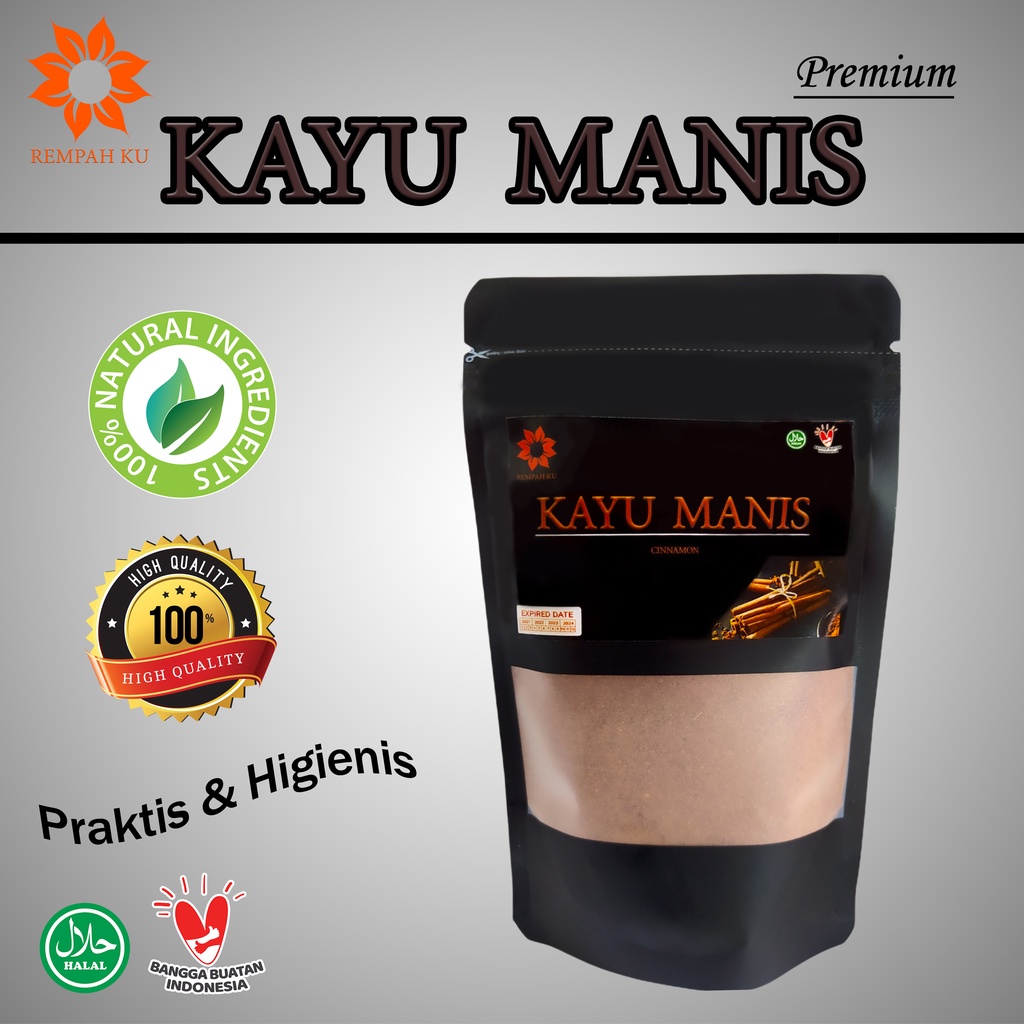 

Kayu Manis Bubuk 50gr Cinnamon Powder Murni