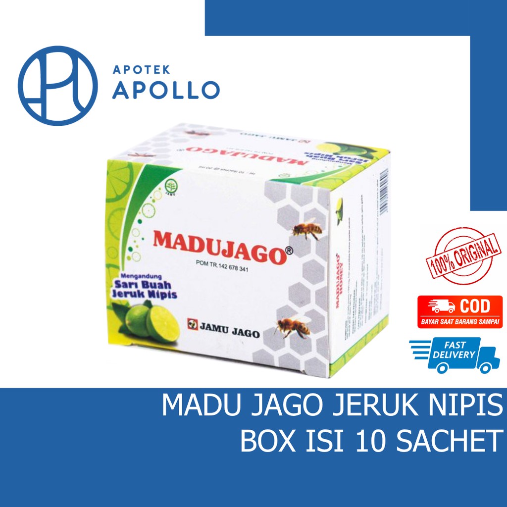 MADU JAGO BOX ISI 10 SACHET