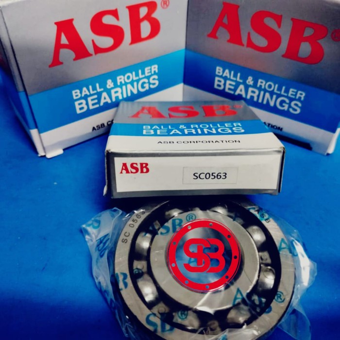 Bearing KRUK AS VESPA SC0563 / SC 0563 ASB 25X62X12