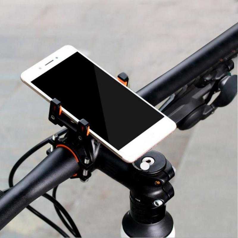 Holder Smartphone Sepeda Aluminum Handlebar Bracket Anti Slip - BM03