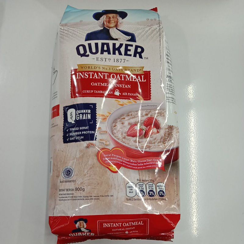

QUAKER INSTANT OATMEAL 800 gram