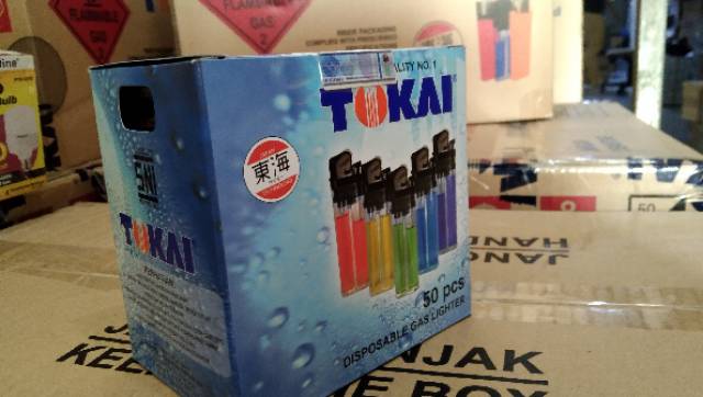 Korek gas TOKAI ISI 50 PCS