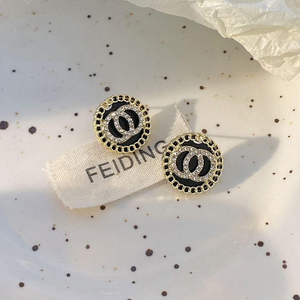 NEEDWAY Women Stud Earrings Party Vintage Untuk Hadiah Gadis Zirkon Menjuntai Drop Earrings