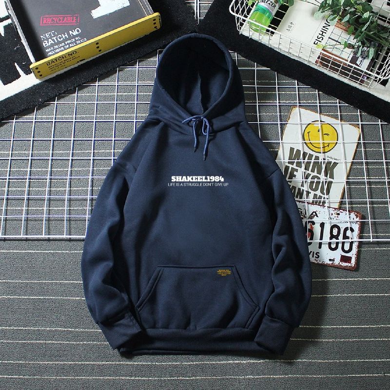 New sweater hoodie premium unisex bahan katun tebal gramasi 280 motif SHAKEEL1984 terlaris ukuran M L XL XXL XXXL