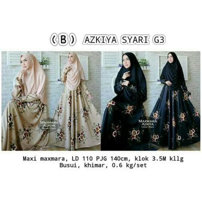 JUAL AZKIYA SYARI FREE ONGKIR