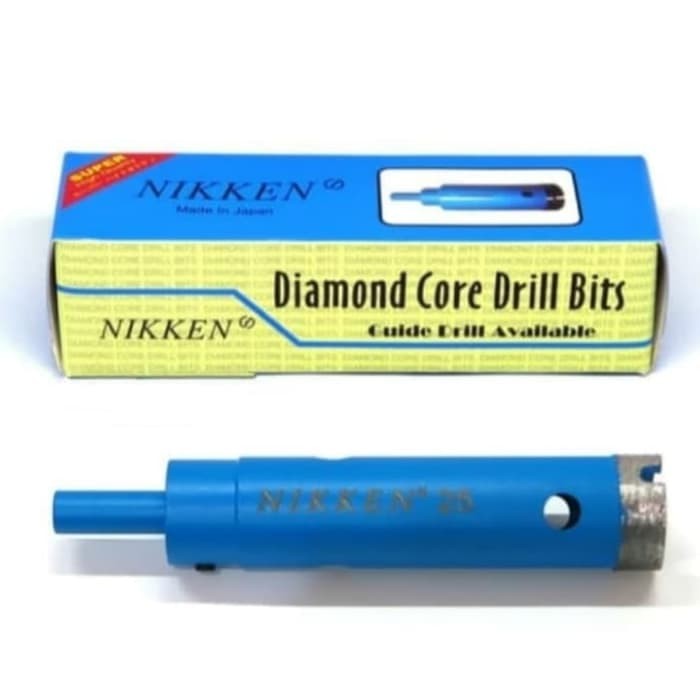 NIKKEN-Diamond Core Drill 12mm/Mata Bor Marmer/Granit - Japan