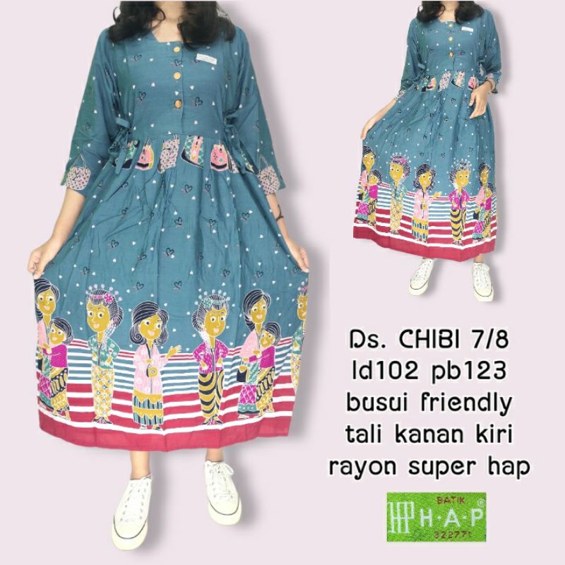 COD BEST SELLER KUALITAS ORI LABEL GROSIR DASTER TERLARIS TERBARU BUSUI CIBI CHIBI PANJANG LENGAN 7/