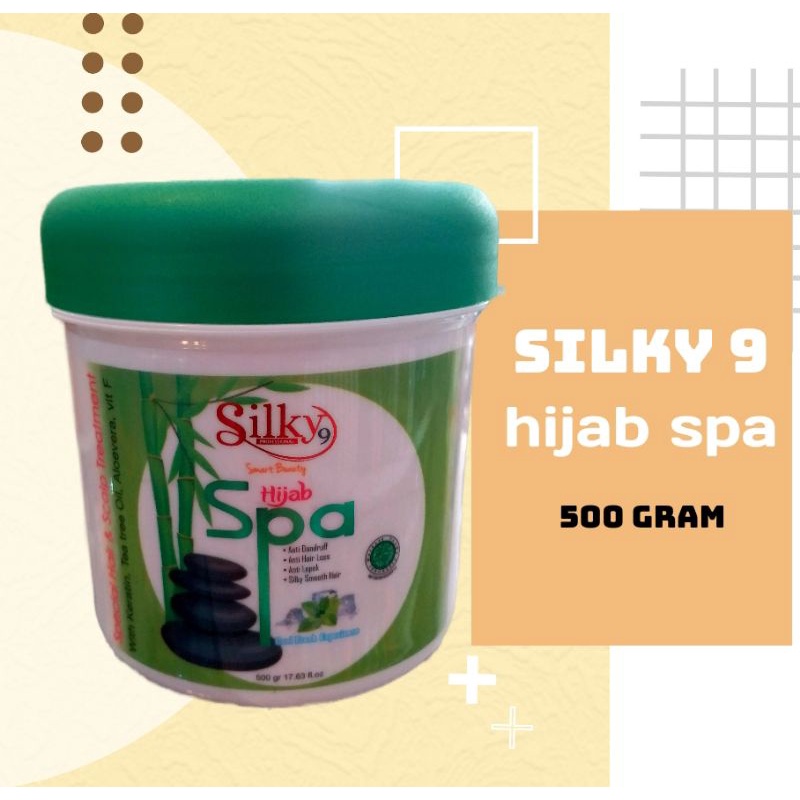 Silky 9 Hijab Spa 500 gram