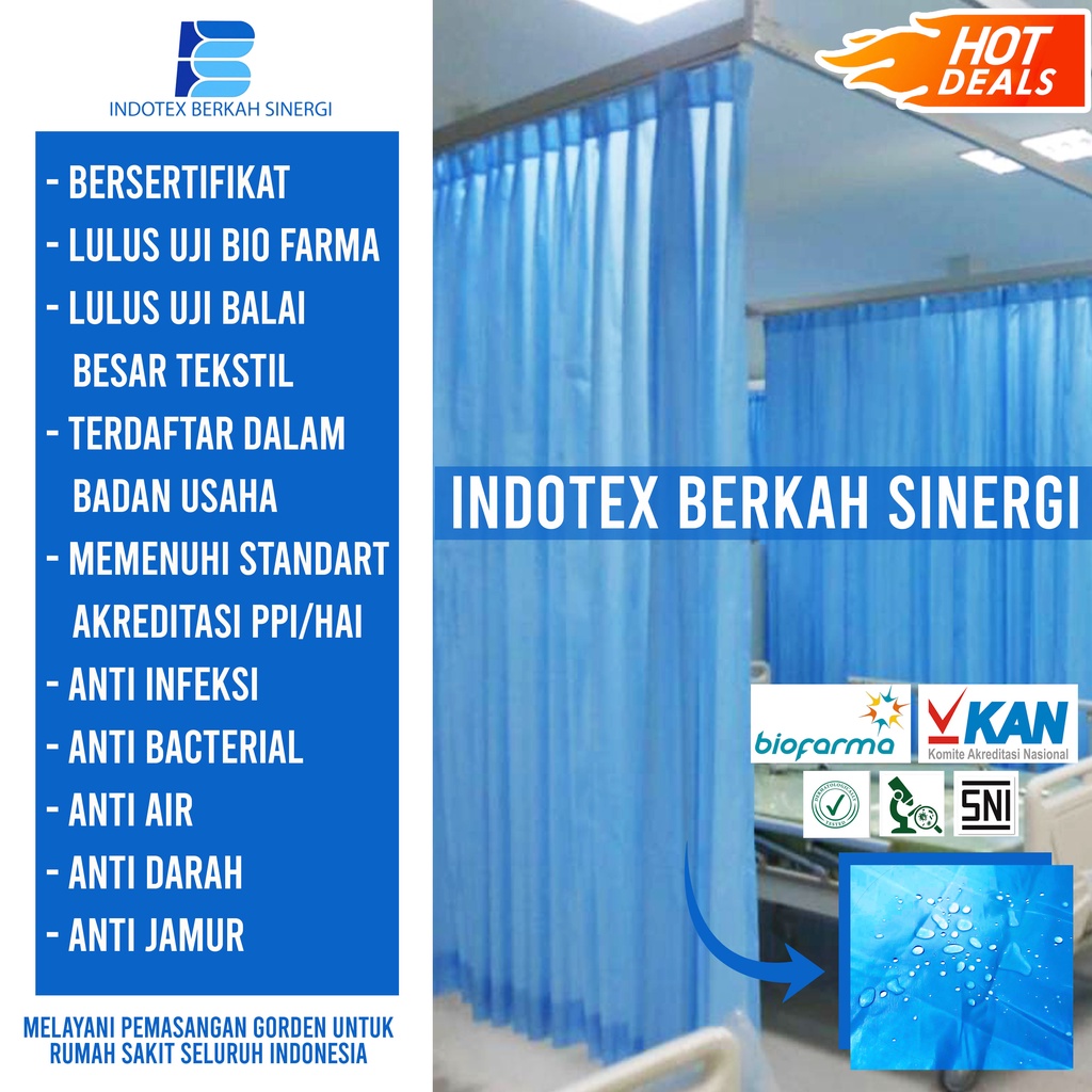 GORDEN RUMAH SAKIT | SEKAT | KLINIK | SPA | SALON | KAIN GORDEN PENYEKAT RUMAH SAKIT / GORDEN BLACKO