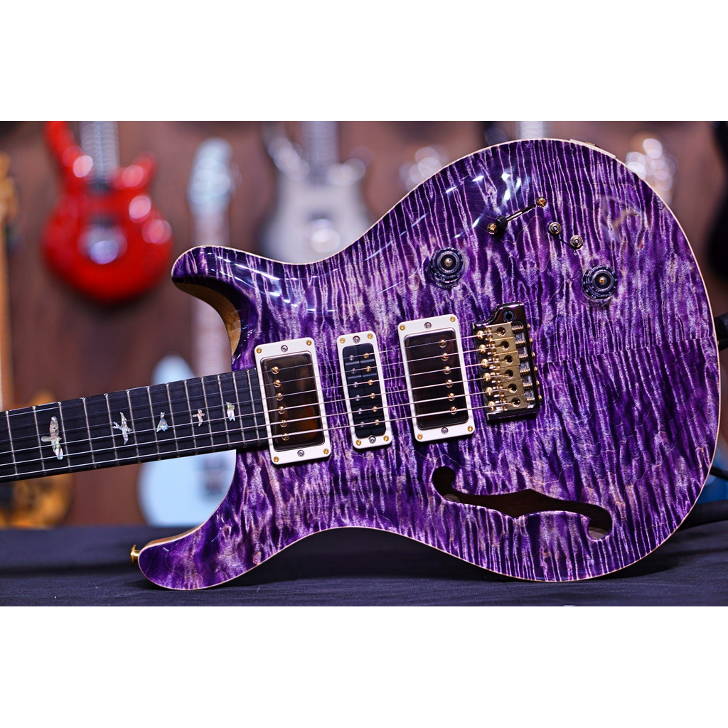 PRS Special wood library Semi hollow Faded purple jeans 0317753