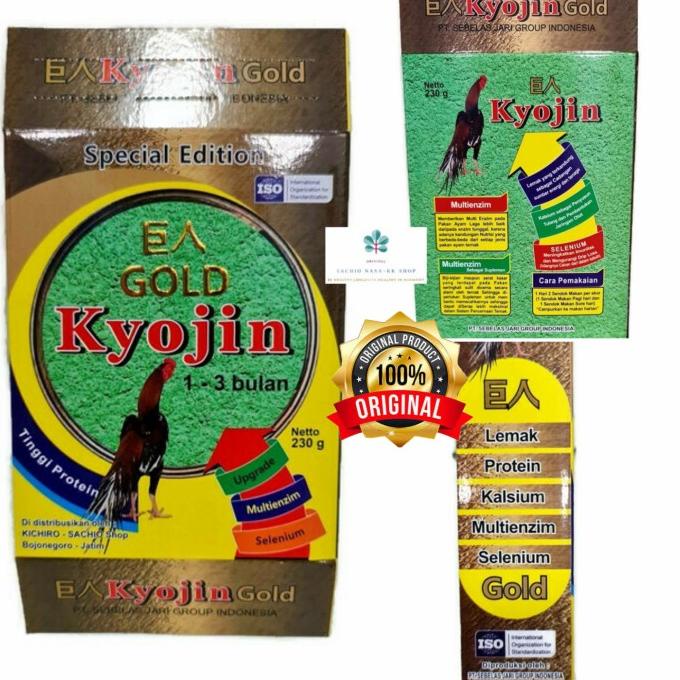 [[BISA COD]] KYOJIN GOLD Special Edition 230g Tinggi Protein Anak/Dewasa Ayam Laga ORIGINAL