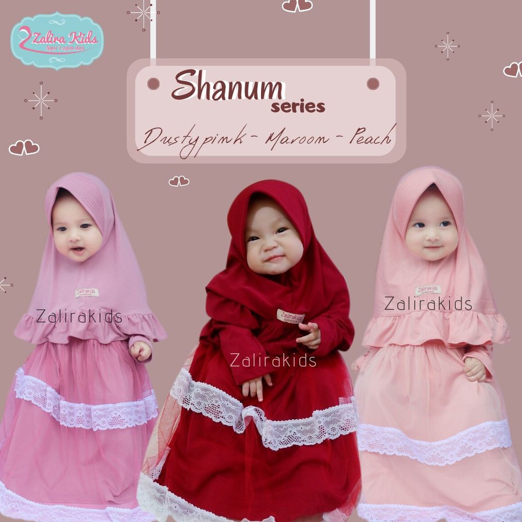 Gamis Shanum by Zalira Kids
