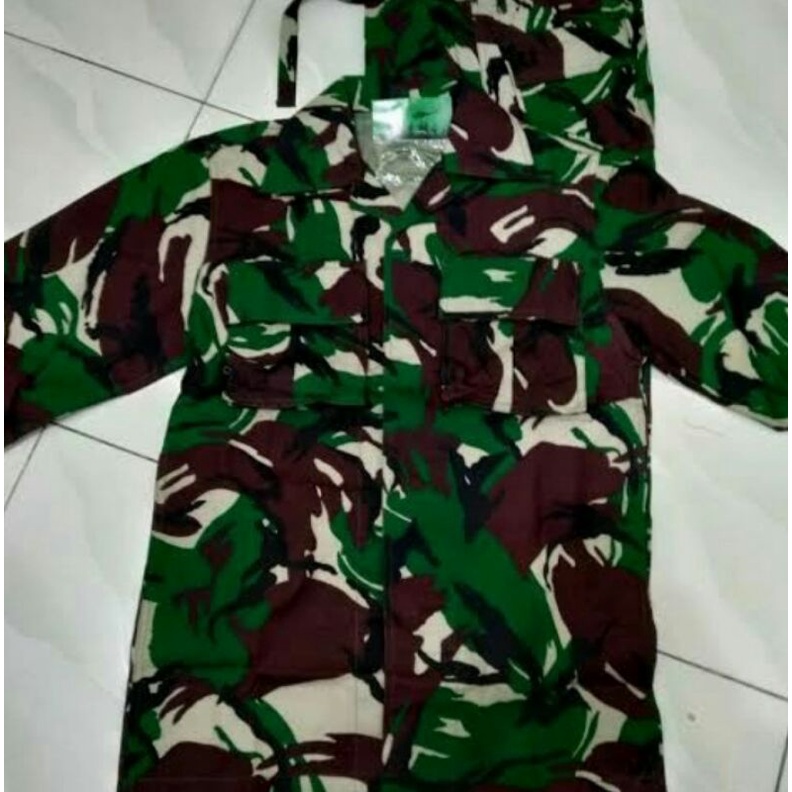 Baju PDL TNI AD original (bahan velbet semi Wol) S1